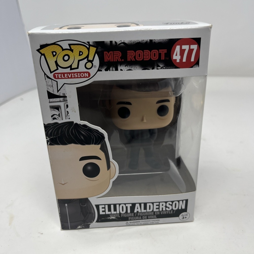 Funko Pop! Vinyl: Elliot Alderson #477 NIB from the show Mr. Robot